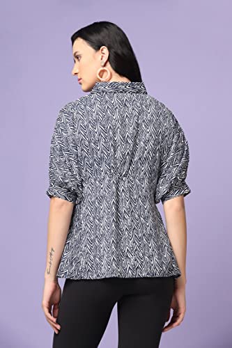 Image of Leriya Fashion Women Rayon T Shirt | Casual Loose Fit | Oversized T Shirt