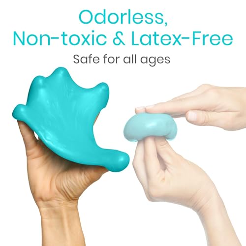 image for Vive Exercise Putty (6-Pack) - Therapeutic, Occupational and Therapy T