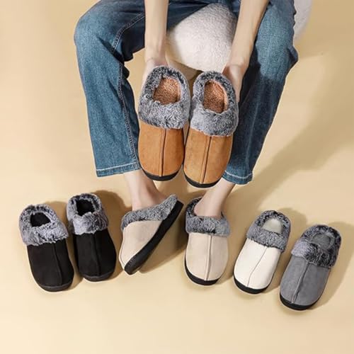 Dreamtoe Slippers, Women's Microsuede Indoor Outdoor Slippers, Winter Slippers for Women4