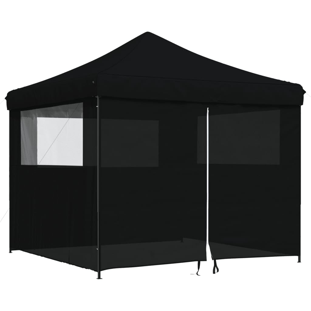 Namiot Pop-Up z 4 Ścianami, Czarny