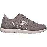 Fabric Skechers Summits South Rim, Sports Shoes Hombre, Charcoal Leather/Mesh/Trim, 46 EU