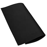 SHINEOFI Nero Tappetino 15,7x11,8 Antiscivolo per Ammortizzante Acquario
