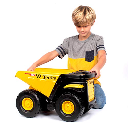 Tonka - Steel Classics Toughest Mighty Dump Truck, Frustration-Free Packaging (Ffp) #TOP2