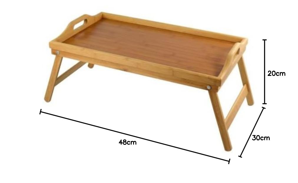 Home friandises® Bambou Plateau avec pieds pliables