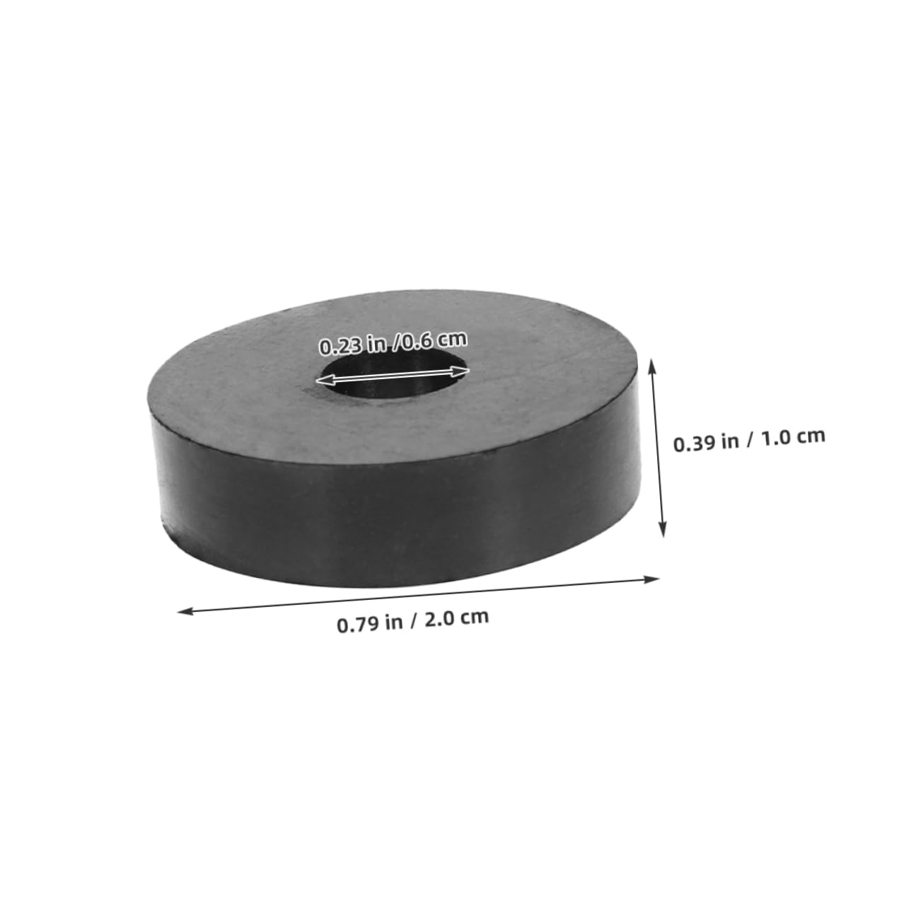 ULTECHNOVO 125 Piezas amortiguadores Bloque de goma flexible Bloque de goma sólida espaciador de servicio pesado arandela de ojales de arandela de repuesto caucho