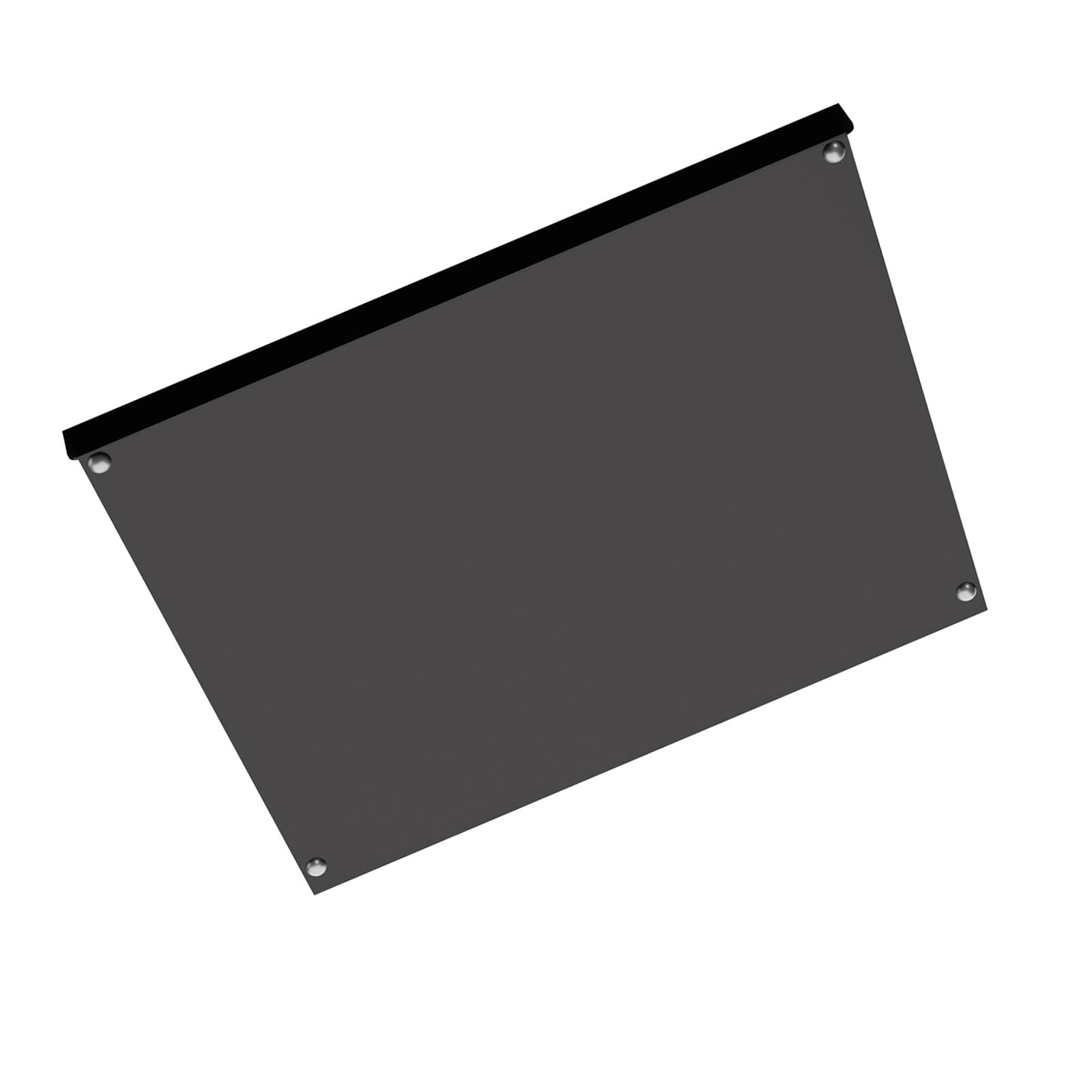 EXQIOUR Sophisticated Acrylic Dough Preparation Board with Raised Border Great for Bread Making and Vegetable Chopping Thick Cutting Board