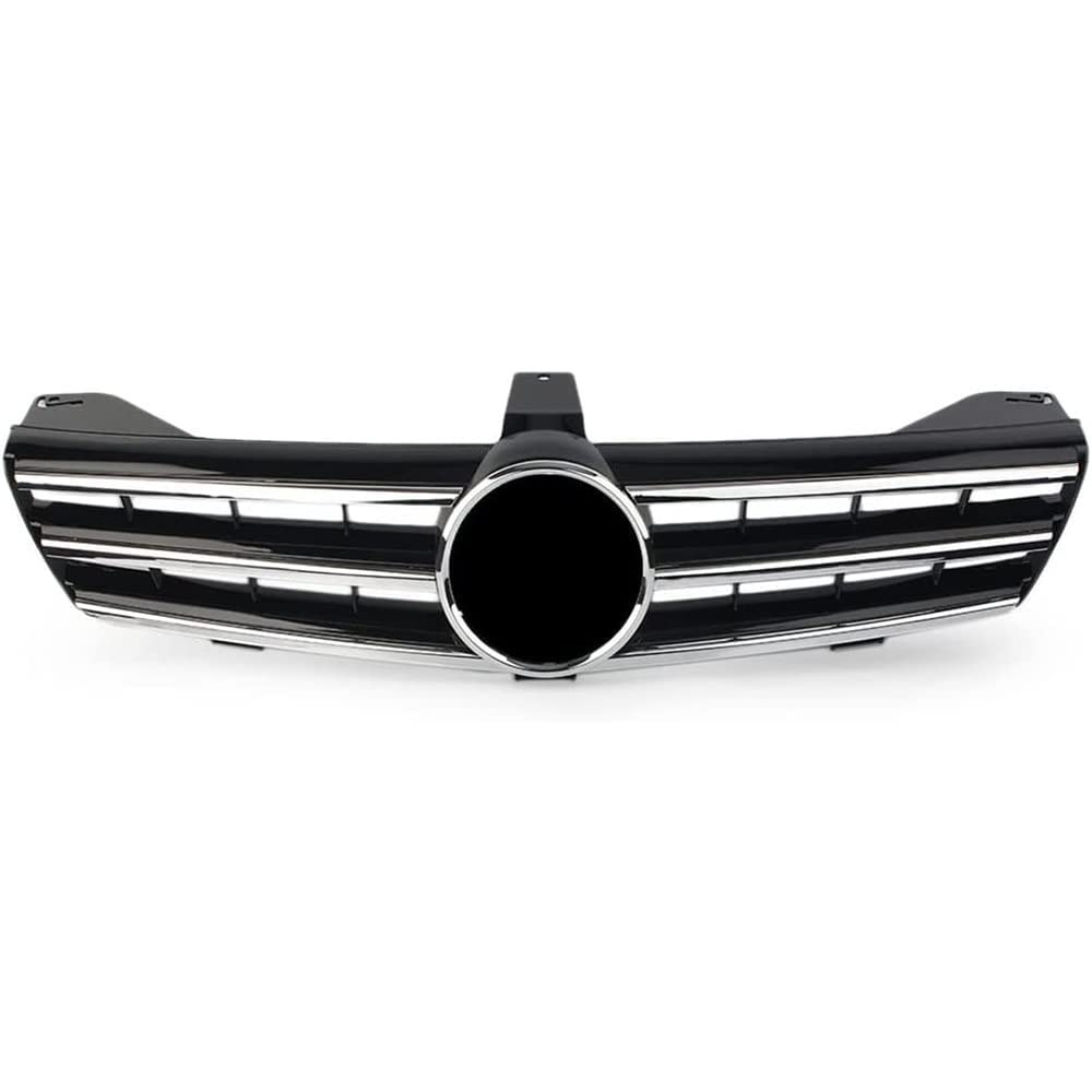 abrupt Rejilla Parachoques para Mercedes Benz CLS-Class C219 W219 2004-2007, Rejilla de Parrilla Delantera, Rejilla Delantera Tipo Riñón Parrillas de Riñón Capó, Rejilla de Parachoques Delantero