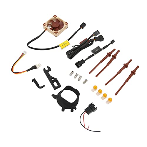 FILFEEL Kit Silencioso de Ventilador de Refrigeración para Consola de Juegos para Actualización Dreamcast DC