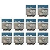OVNSHVN Für ESP8285 für ESP-02S Wi-Fi- Serielles Golden Finger-Paket 10-Teiliges Drahtloses Transparentes Übertragungsmodul für ESP8266