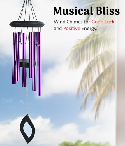 Image of ZAICUS Decorative Metal Wind Chime, Outdoor Wind Bell for Garden, Balcony, Patio, Yard & Home Entrance Decor