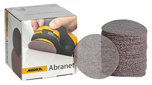 Discos de lijado Mirka 9A-203-400 de malla con grano 400 y diametro de 3 pulgadas