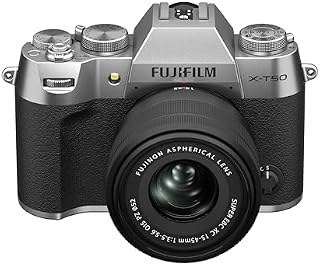 FUJIFILM X-T50 Silver with XC15-45mm Lens kit - 1