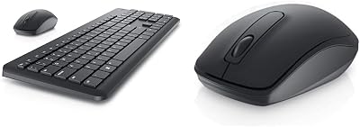 KM3322W Wireless USB Keyboard and Mouse Combo, Anti-Fade & Spill-Resistant Keys, up to 36 Month
