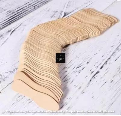 Pocheon® - 200 pcs Disposable Wooden Biodegradable and Eco-Friendly Spoon Wooden Ice-Cream and Dessert Spoon | Used for Tasting, Sampling, and Crafts Size: 75 mm (200) 4