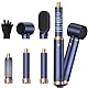 Mogawave 5 in 1 Hairstyler, Airstyler Pro 1000w, 60000RPM Föhnbürste, Lockenstab mit Luft Links/Rechts, Negative Ionen Pflege,Sie dem Haar Volumen, Locken und Föhnen Sie Haar