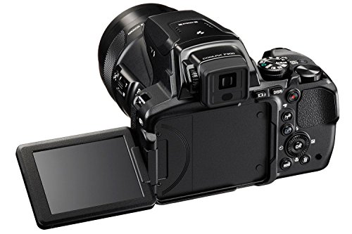 Image of Nikon Coolpix P900 16.0MP Point and Shoot Camera (Black) with 83x Optical Zoom, Card and Camera Case