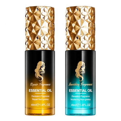 Hair Oil Set for Nourishing &amp; Strengthening – 40ml x2