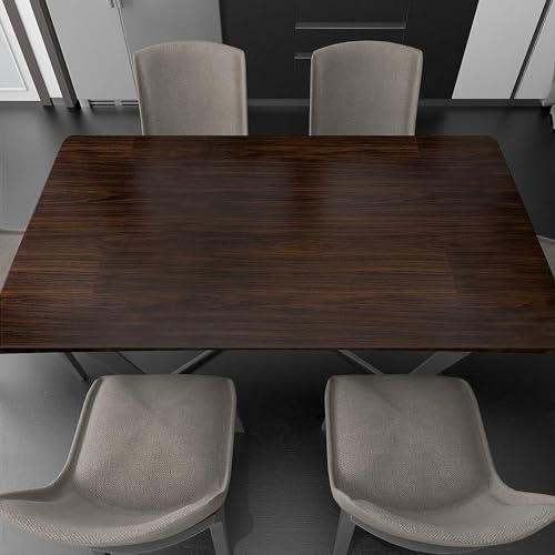 Image of Self Adhesive Wood Cinnamon Wood Contact Paper Peel and Stick Wallpaper Removable Vintage Faux Wood Wall Paper Shelf Home Decoration Kitchen (Wood, 1 Ft x 4 Ft)