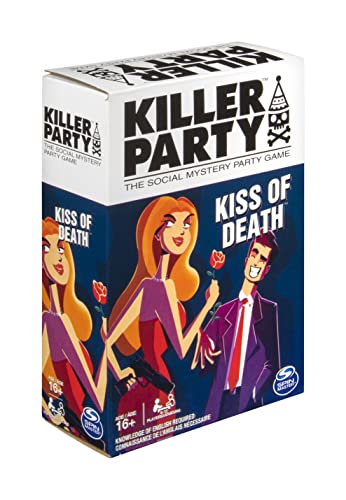 Killer Party - Kiss of Death, The Social Mystery Party Game for Ages 16 and Up