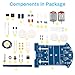 MiOYOOW 2 Pack Line Following Robot Car Kit, Beginners Smart Car Soldering Practice Kit STEM Educational Electronics Soldering Projects for School and Home Learning