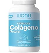 WONU: ¡Potencia tu Belleza desde Adentro! Colágeno Hidrolizado en 120 cápsulas con Vitaminas C y ...