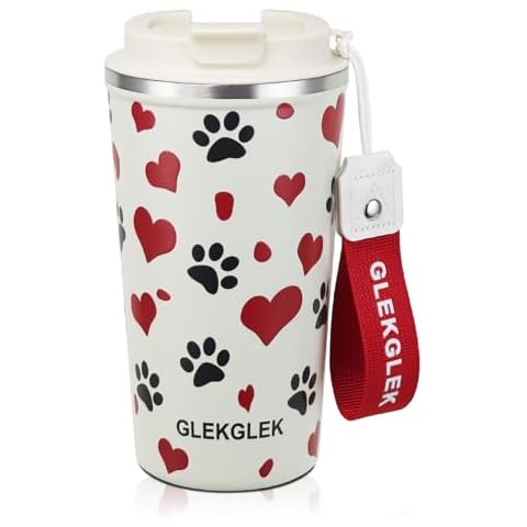 510ml Insulated Travel Mug with Lid Cover