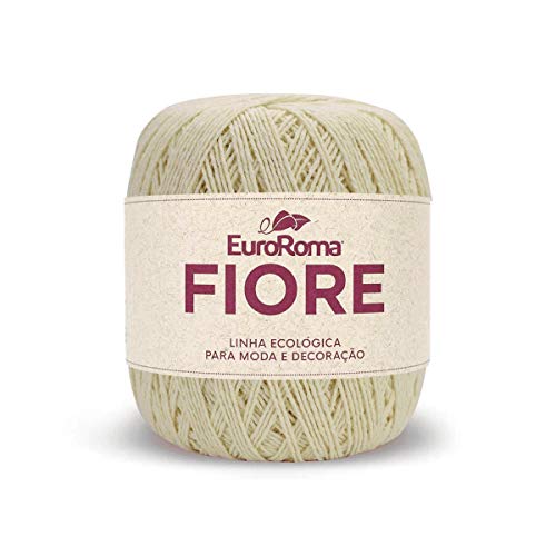 Barbante EuroRoma Fiore 8/4 150g - Crú
