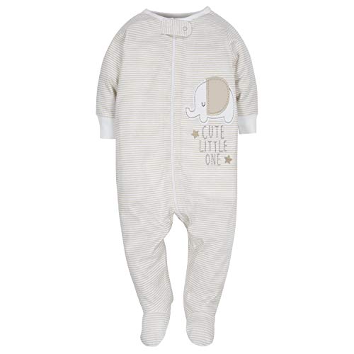 Image of Gerber Baby Boys' 4 Pack Sleep 'N Play Footie