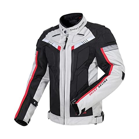 HOMDECR Veste de Moto Homme Cover