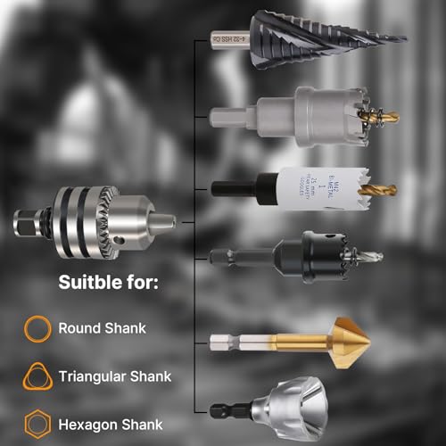 Portabrocas B16 de 3 a 16 mm para proyectos de carpintería y metalurgia 3