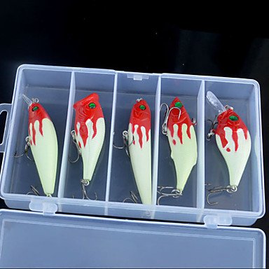 FJISD 5/10 Pezzi Esche Di Pesca Morbide Multi-Size, Es C A - Foto 8