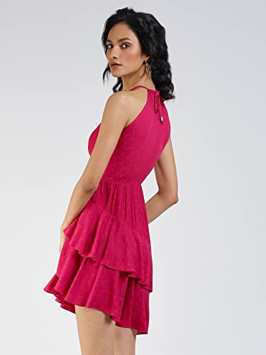 Image of Label RITU KUMAR Women's Plum Knee Length Dress