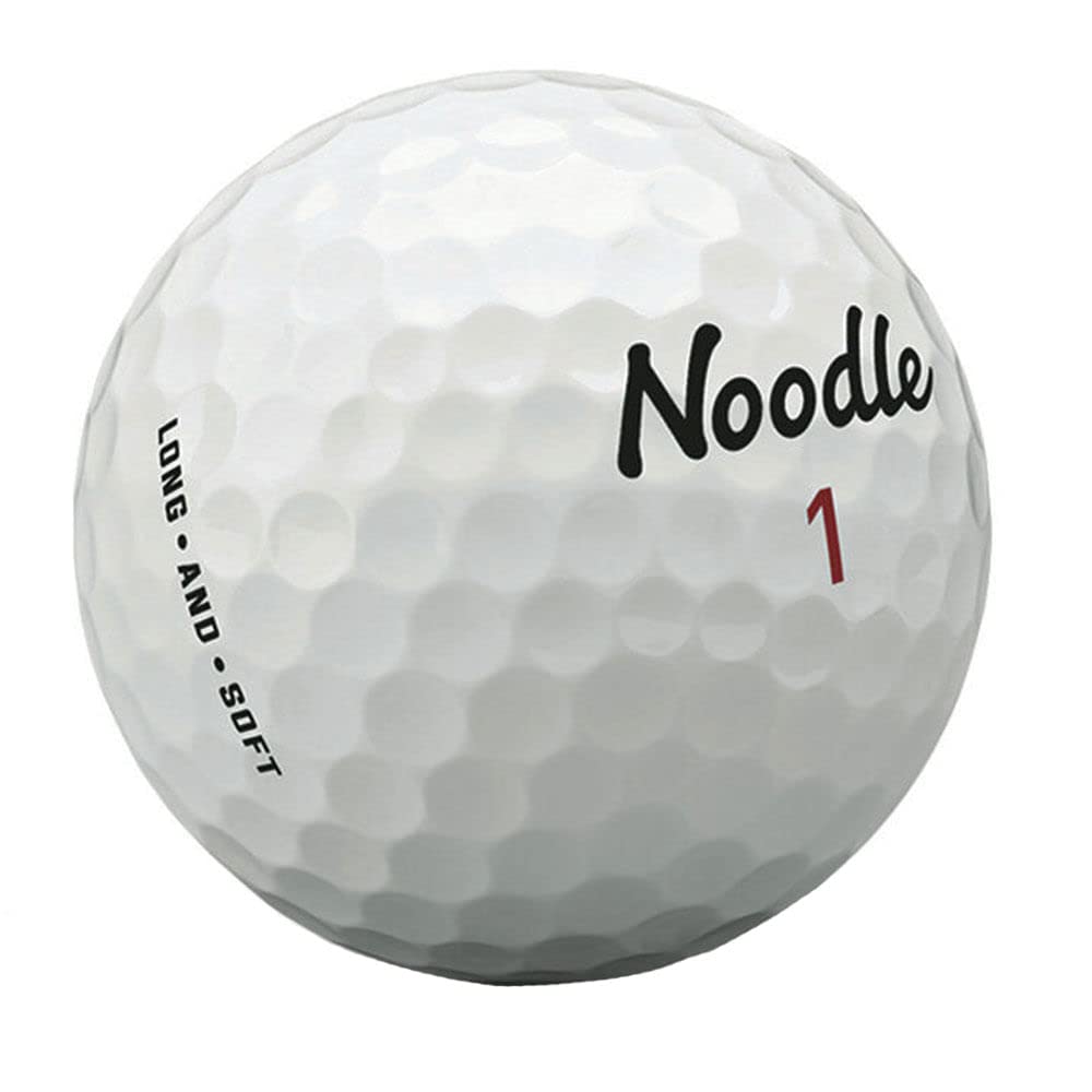 TaylorMade Noodle Long & Soft Golf Balls - 24 Pack - White