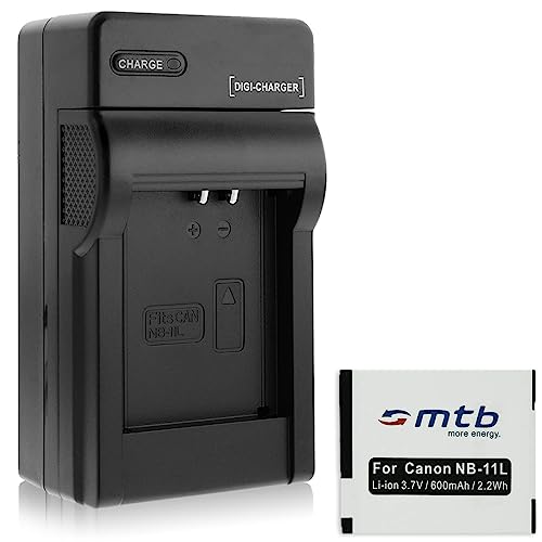 Batería + Cargador (Coche/Corriente) para Canon NB 11L / Ixus 125 HS, 265 HS, Powershot A2500... Ver Lista!