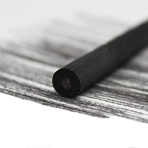 Xhbts Vine Charcoal, Soft, Black 25 Charcoal Sticks For Drawing, Sketching, And Fine Art, Willow Sketch Charcoal Pencils For Drawing (3-5Mm(25Pcs)) #TOP1
