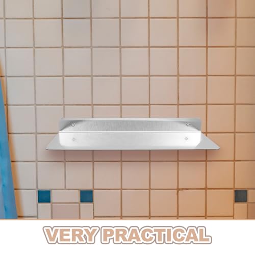 Estante organizador de pared para ahorrar espacio en baños 4