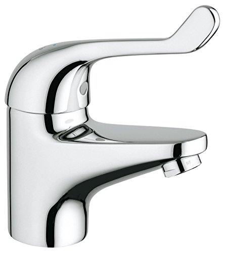 GROHE Euroeco Special - Einhand-Sicherheitsmischbatterie (wassersparend, mit Temperaturbegrenzer, Schnell-Montage-System), chrom, 32789000