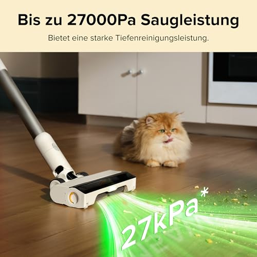 roborock H60 Hub Akku Staubsauger mit Absaugstation, 27000Pa/300W/60 Min – Ansicht 3