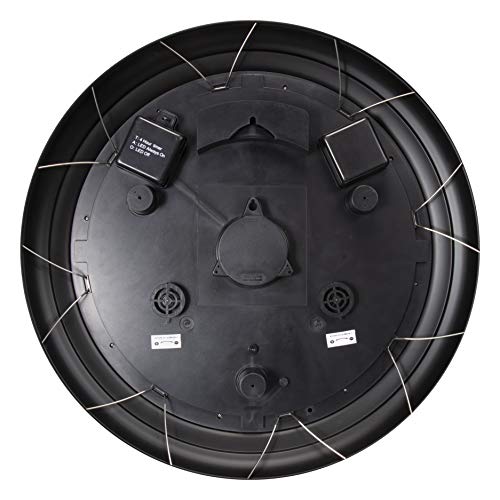 Image of AcuRite 24 inch Illuminated LED Large Outdoor Decorative Clock with Thermometer and Hygrometer Combo (75022M)