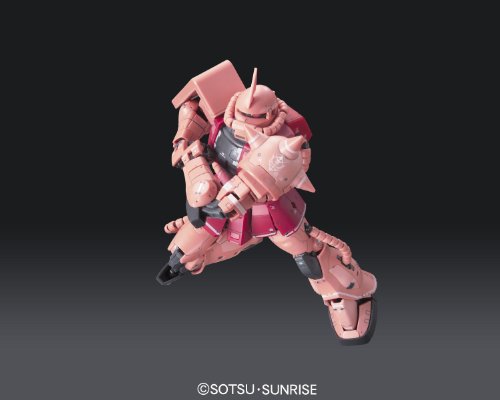 Bandai Hobby Mobile Suit Gundam MS-06S Char's Zaku II miniatura 4
