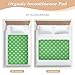 Polka Dots Green Mid Century Modern Extra Large Resuable Diaper Mats Water Resistant Mattress Pad Machine Washable Travel Mattress for Baby Toddler Children, 52