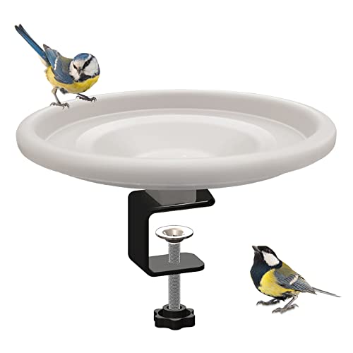 Kupferscheibe Für Vogeltränke – 2 Stück Im Set, Mit Dreipunkt-Stütze, Ideal Für Garten, Terrasse & Vogelbeobachtung