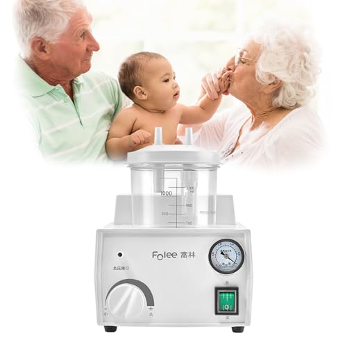 Britzgo Automated Suction, Mucus Dispenser, Low Noise Negative Pressure Portable Suction Device