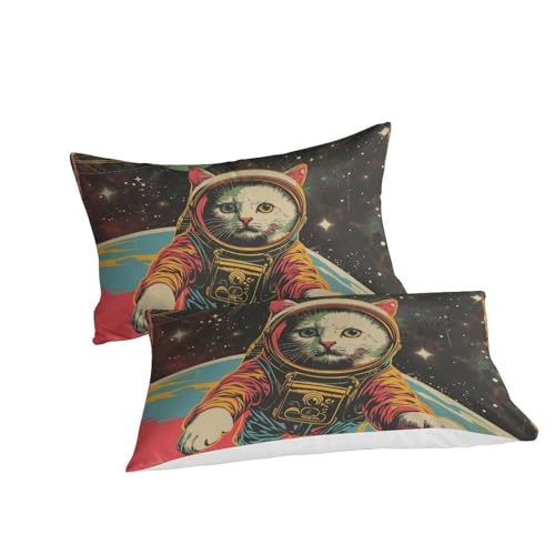 Housse de couette chat 3D pour décorer la chambre des ados - 3