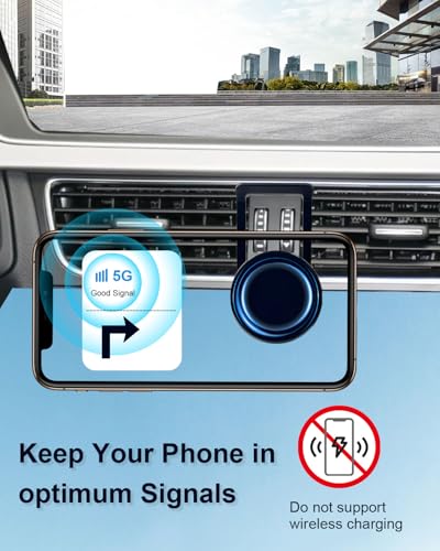 NewTH Magnetic Phone Holder for Audi Q5 8R 2008-2016, Magnet Phone Car Air Vent Outlet Mount for Audi A4 B8 and A5 8T 2007-2016, Phone Cradle for Smartphone GPS 360-Degree Rotary Adjustable View - Image 5