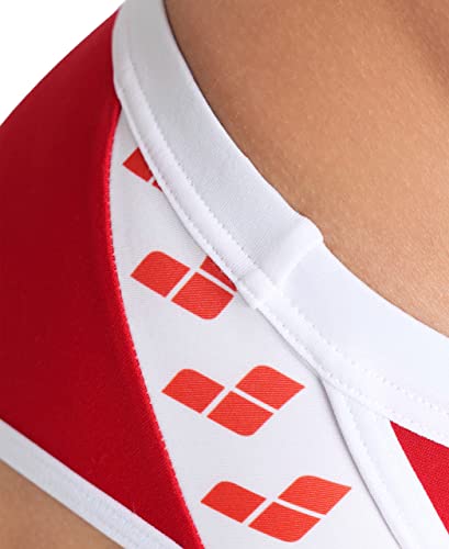 Image of ARENA Men's Icons Solid Swim Briefs Professional Training Swimsuit Sports Trunk