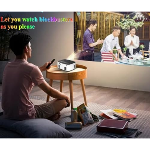 Projecteur LED 1080P home cinéma et mini lecteur vidéo portable EU - 3