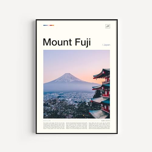 Generic Mt Fuji Print, Mt Fuji Poster cover