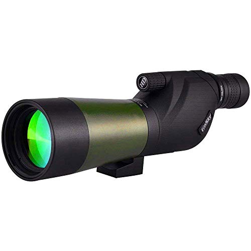 Gosky BAK4 Prisma's, 20-60 x 60 mm, spectief, waterdicht, schokbestendig, volledig meervoudig gecoate look, professionele schuine oculairescoop voor vogelobservatie, schieten, jagen