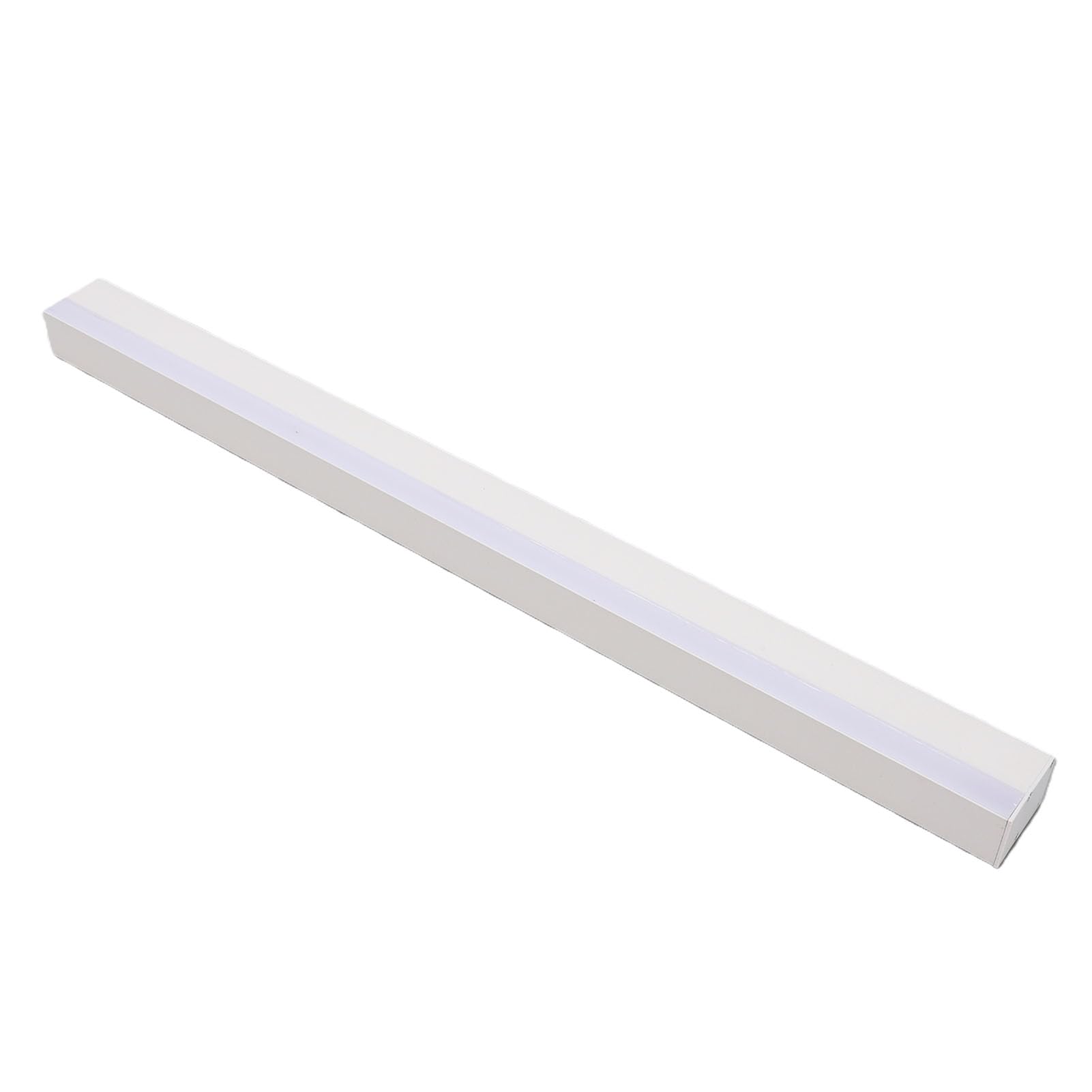 banapoy Luz LED Bajo Gabinete 24W Blanco Cálido 3000K, Aluminio Fundido